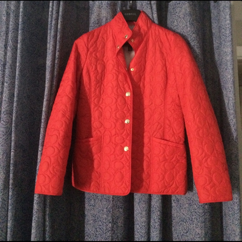 Coach Quilted Coat